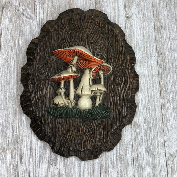 pics Vintage Mushroom Wall Decor vintage hard foam mushroom wall decor